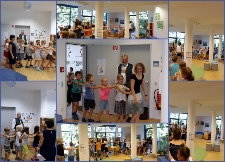 Grossansicht in neuem Fenster: Einweihung Schulbibliothek 07 / 2019 (5)